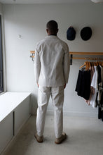 Load image into Gallery viewer, Universal Works - Two Button Jacket - Grey Stripe -back
