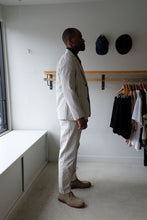 Load image into Gallery viewer, Universal Works - Military Chino - Grey Stripe - side

