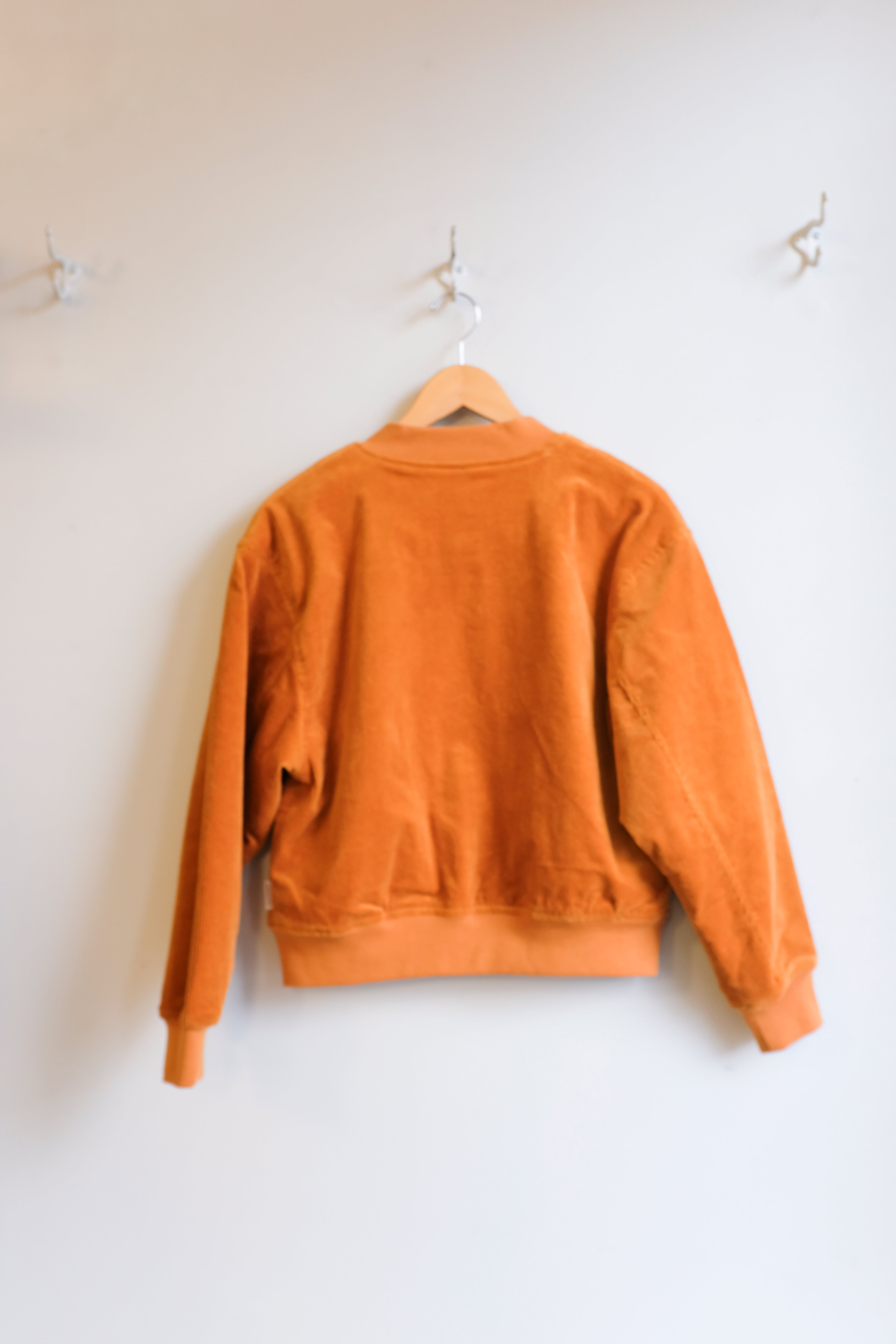 wemoto - Lilly Corduroy Bomber - Pumpkin - back