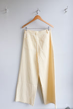Load image into Gallery viewer, Wemoto - Stef Twill Pant - Vanilla - flat back
