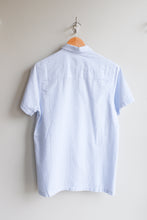 Load image into Gallery viewer, Wemoto - Whistler Shirt - Light Blue - flat back

