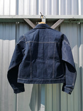 Load image into Gallery viewer, W&#39;menswear Engineer&#39;s Jacket - Denim - back
