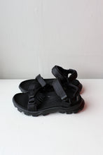 Load image into Gallery viewer, Woden - Sadie Sandal - Black - side
