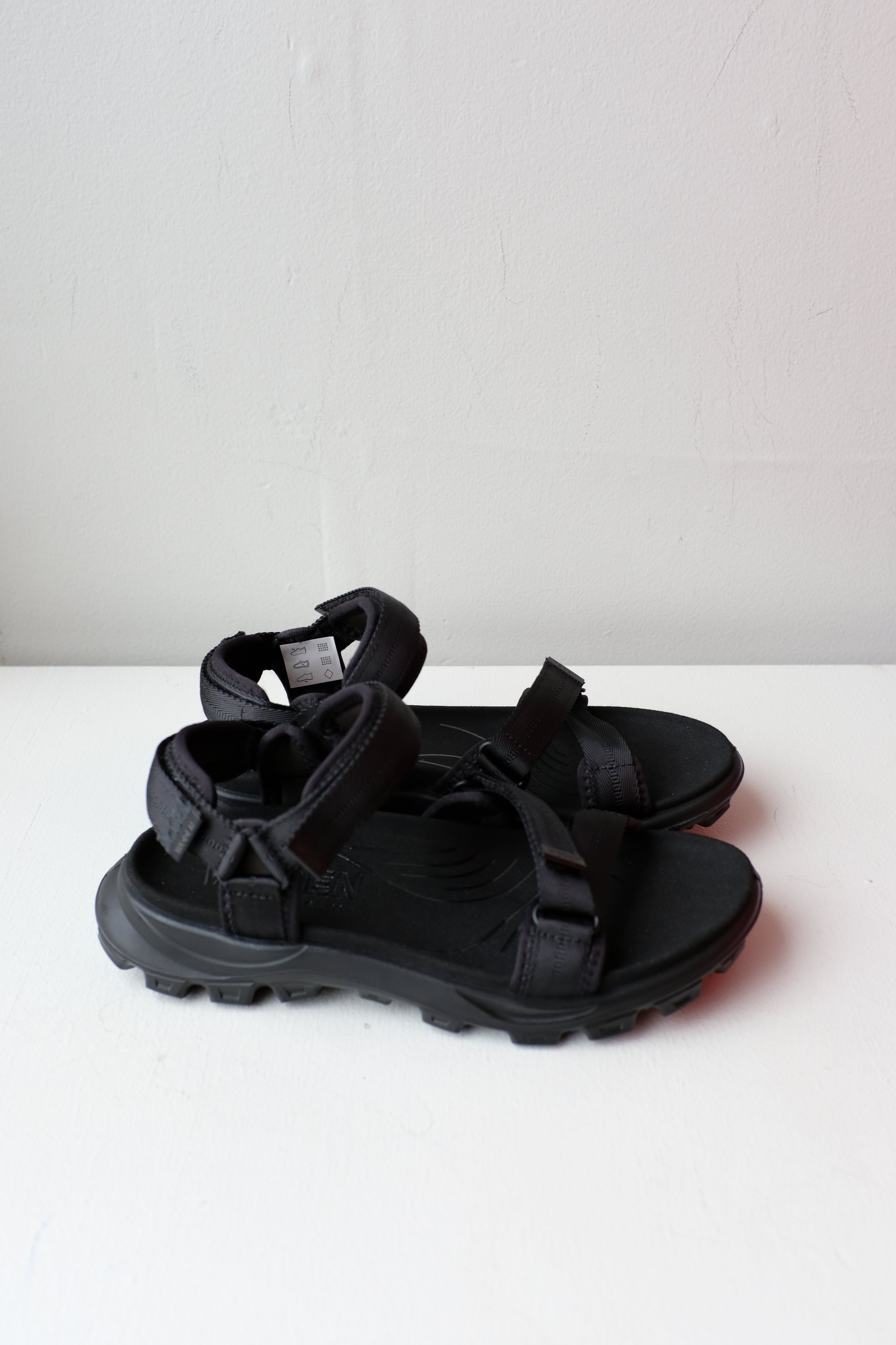 Woden - Sadie Sandal - Black -side 