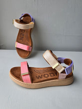 Load image into Gallery viewer, Woden Line Sandal - Butter Multi
