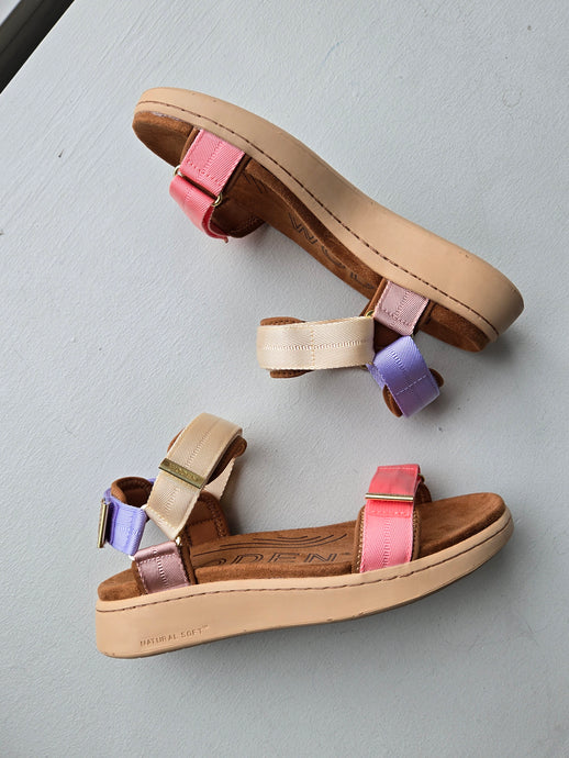 Woden Line Sandal - Butter Multi