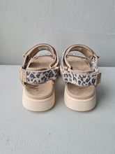 Load image into Gallery viewer, Woden Line Sandal - Leopard Suede
