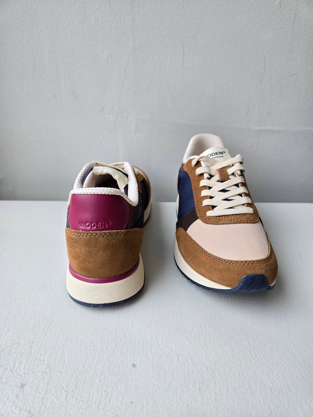 Woden - Ronja Sneaker - Caramel Multi