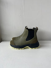 Load image into Gallery viewer, Siri Waterproof Boot - Dark Olive/Pale Lime
