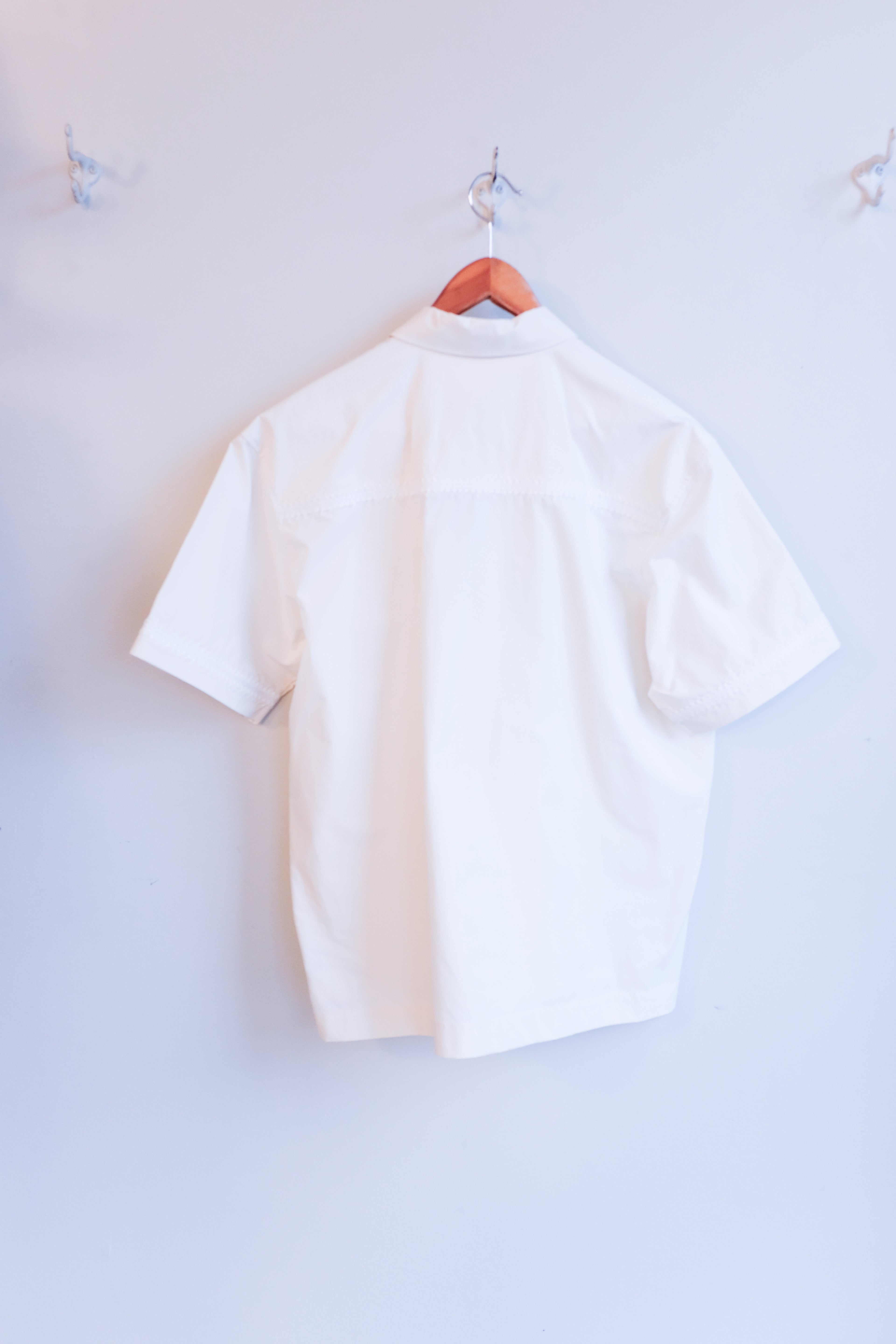 woodbird - Wang Line Shirt - Off-White - back