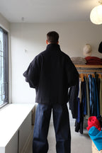 YMC - Aaron Zip Jacket - Black - flat back