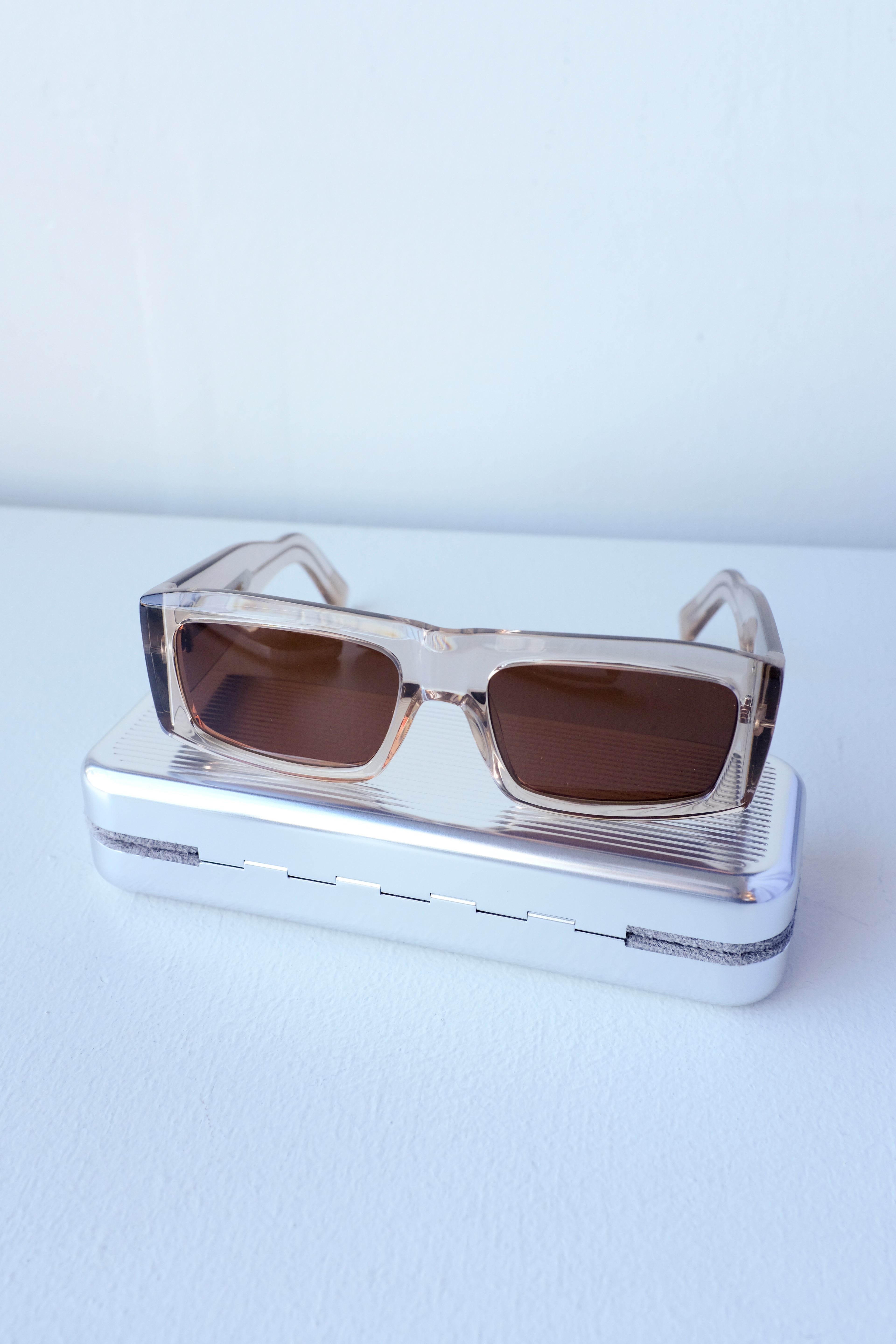 YMC - Akira Sunglasses - Rose/Grey