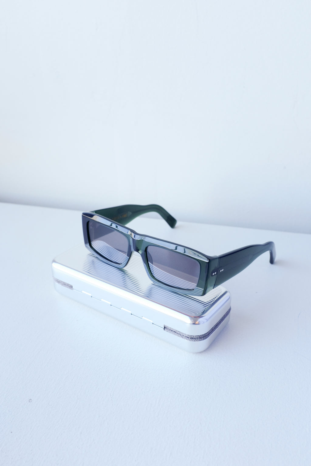YMC - Akira Sunglasses - Green/Brown