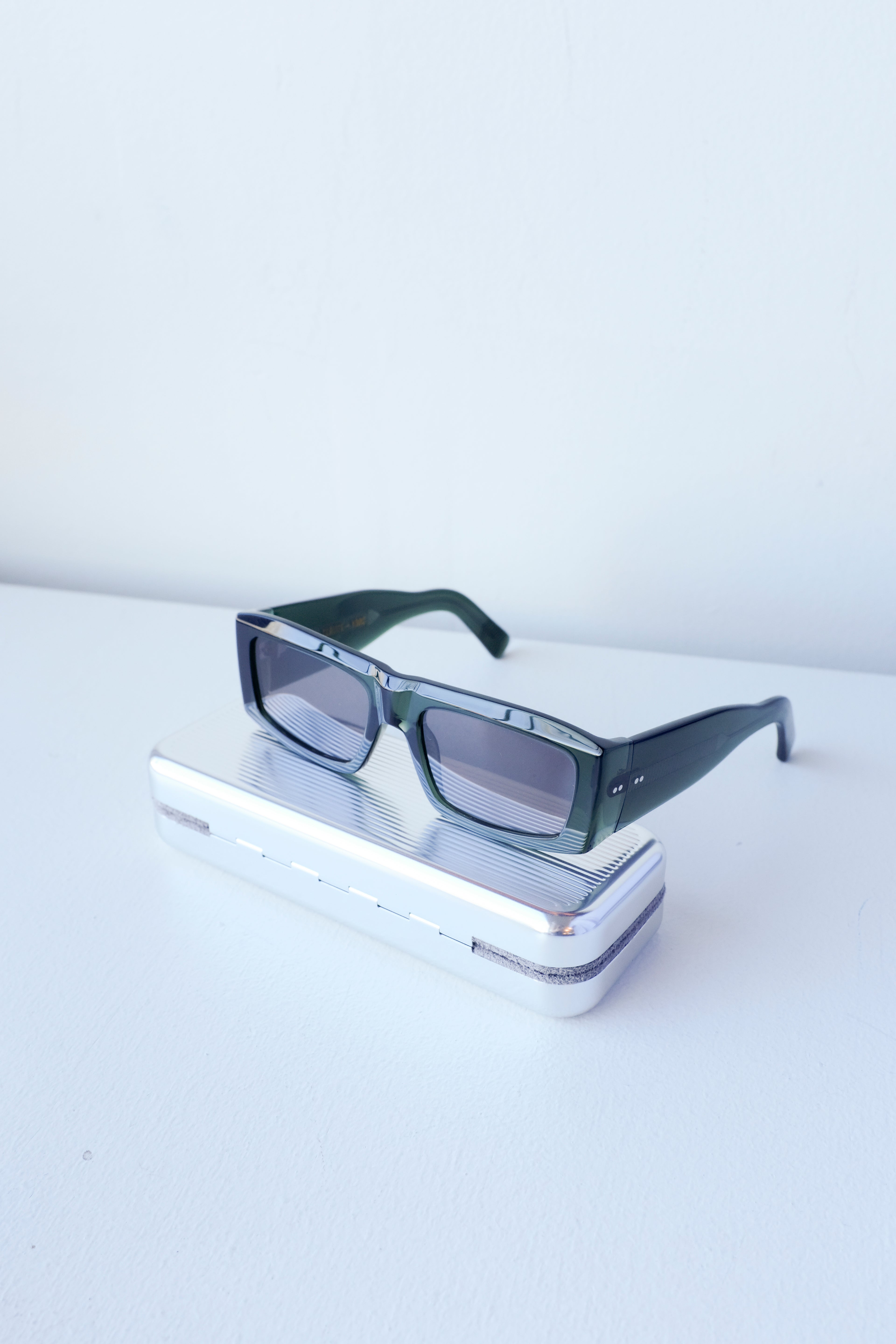 YMC - Akira Sunglasses - Green/Brown