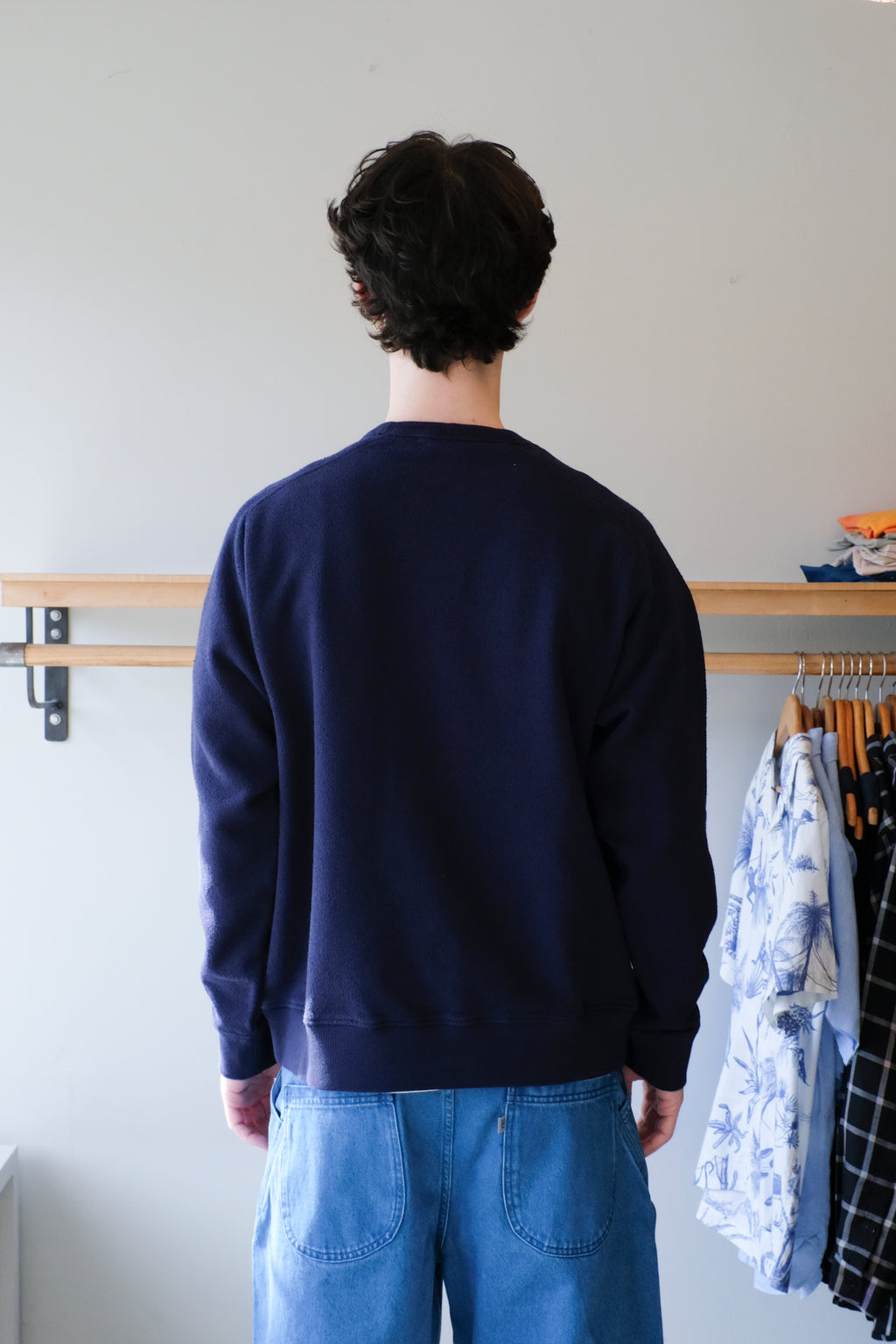 Almost Grown Sweatshirt (Men's) - Navy Textured