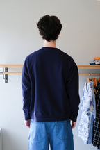 Almost Grown Sweatshirt (Men's) - Navy Textured