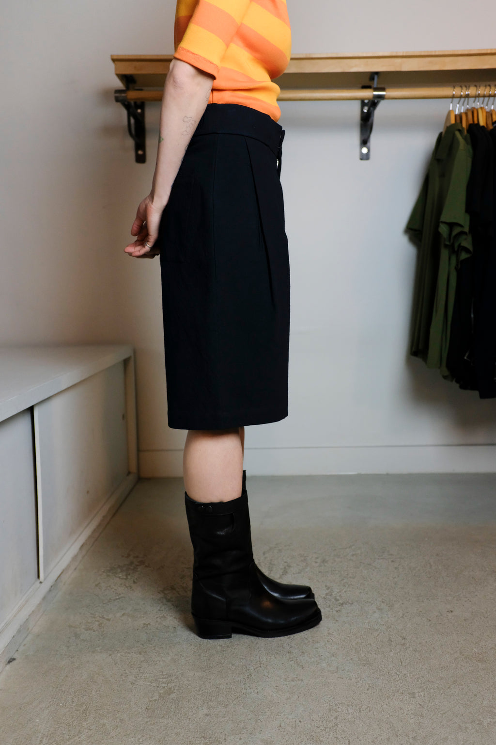 YMC - Carax Short - Black - Side