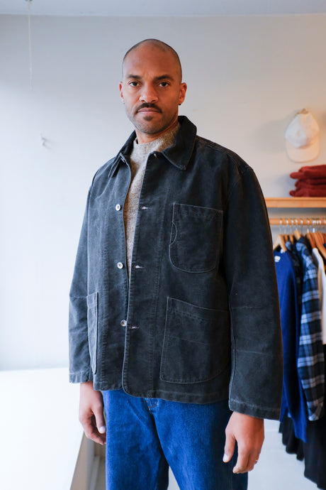 YMC - Construction Jacket - Charcoal - front