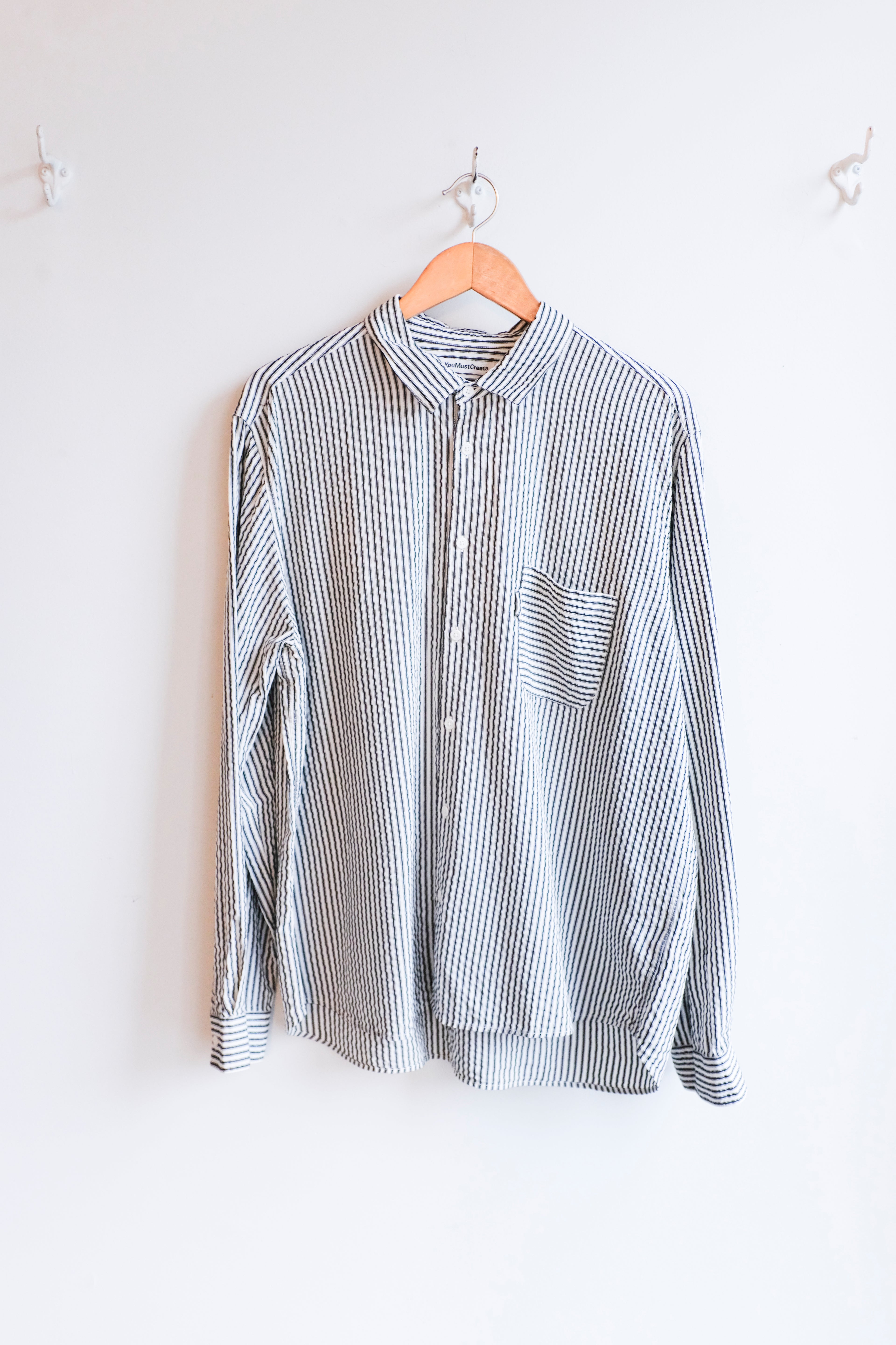 Curtis Shirt - Multi Stripe Seersucker