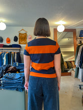 Load image into Gallery viewer, YMC - Day T-Shirt - Navy/Spice - back
