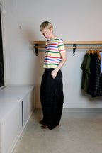 Thinking Mu - Zowie R Tee - Med Stripes - Side