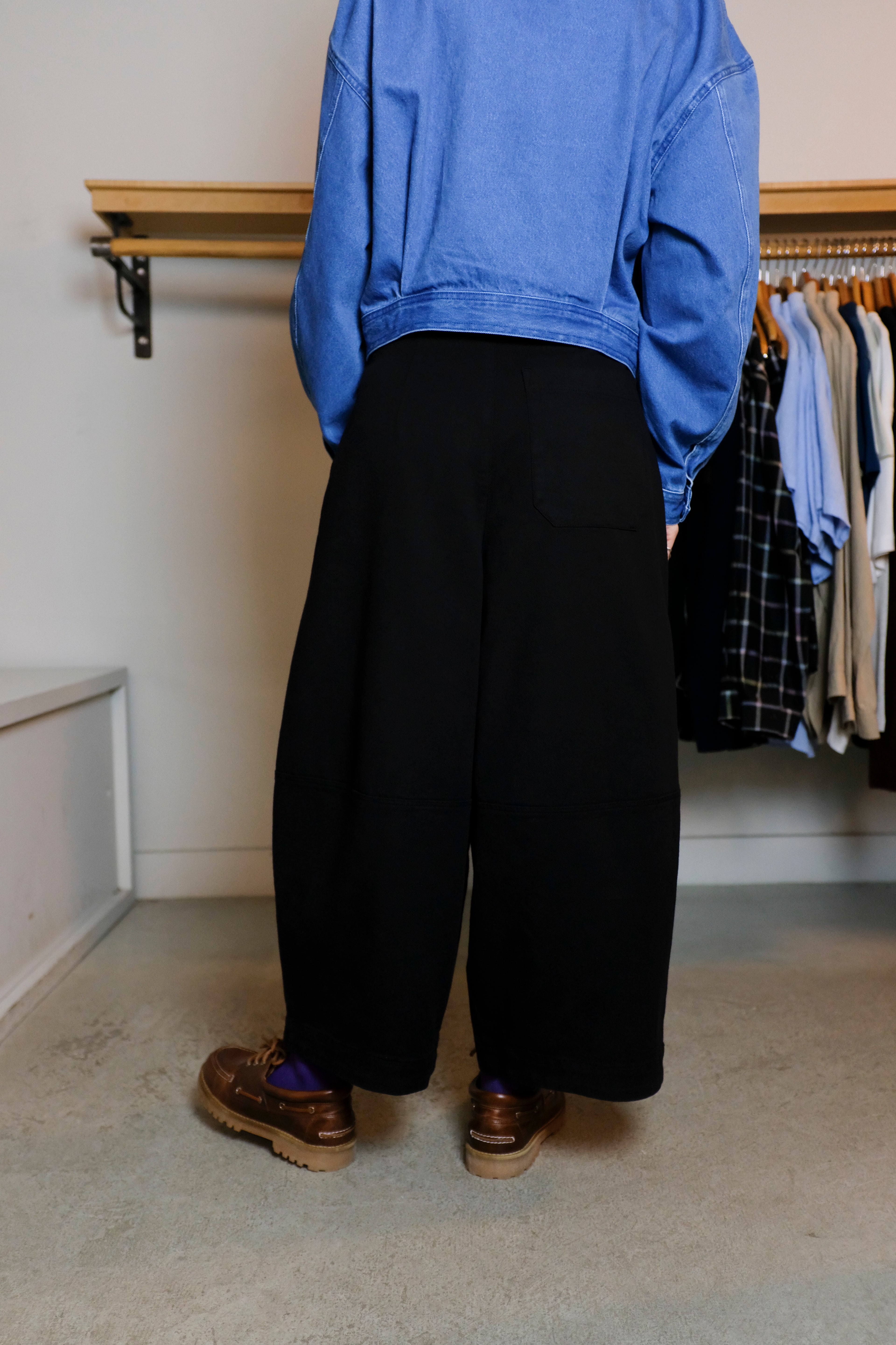 YMC - Deadbeat Trouser (Women's) - Black Twill - Back
