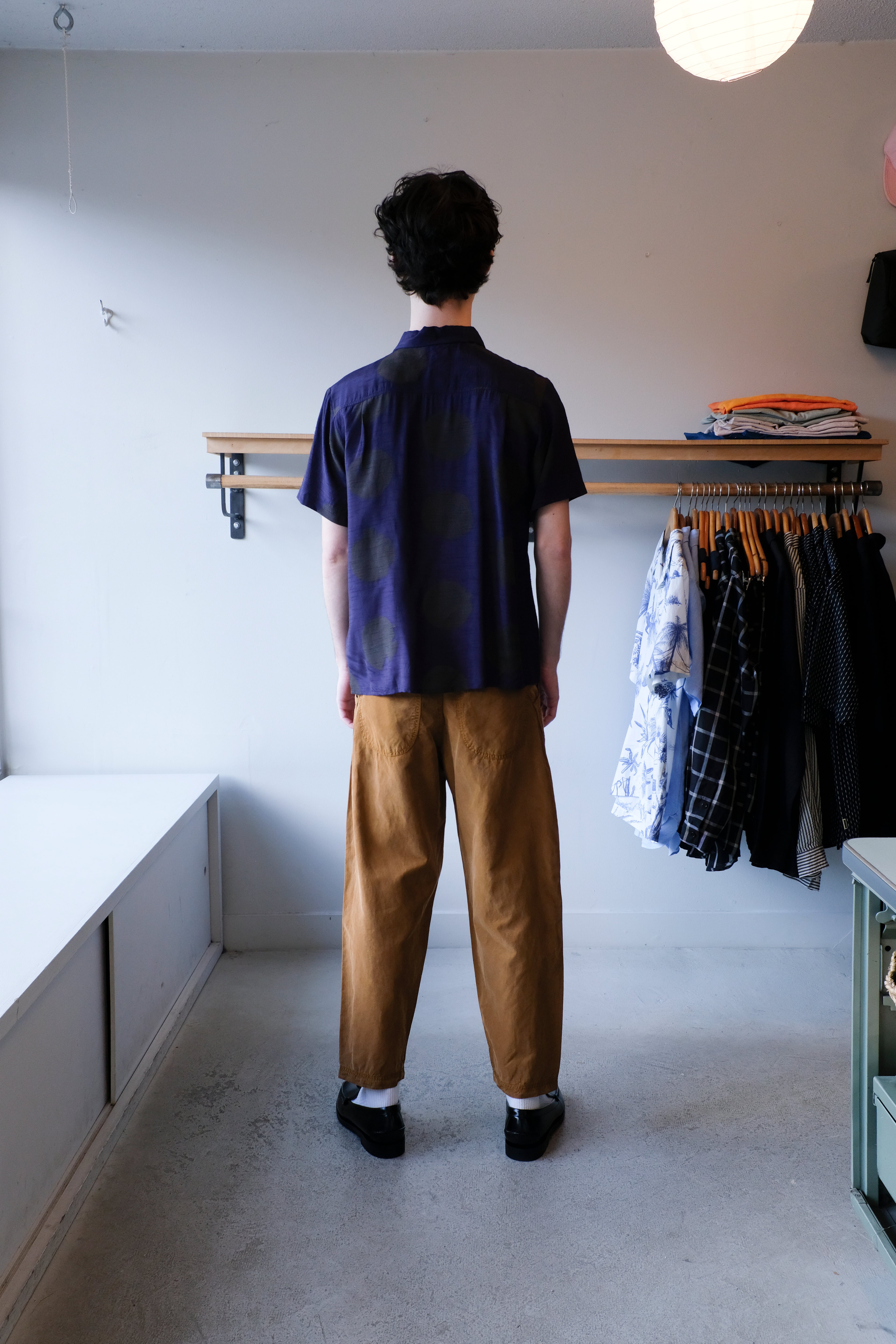 Twisted Seam Trouser - Orange