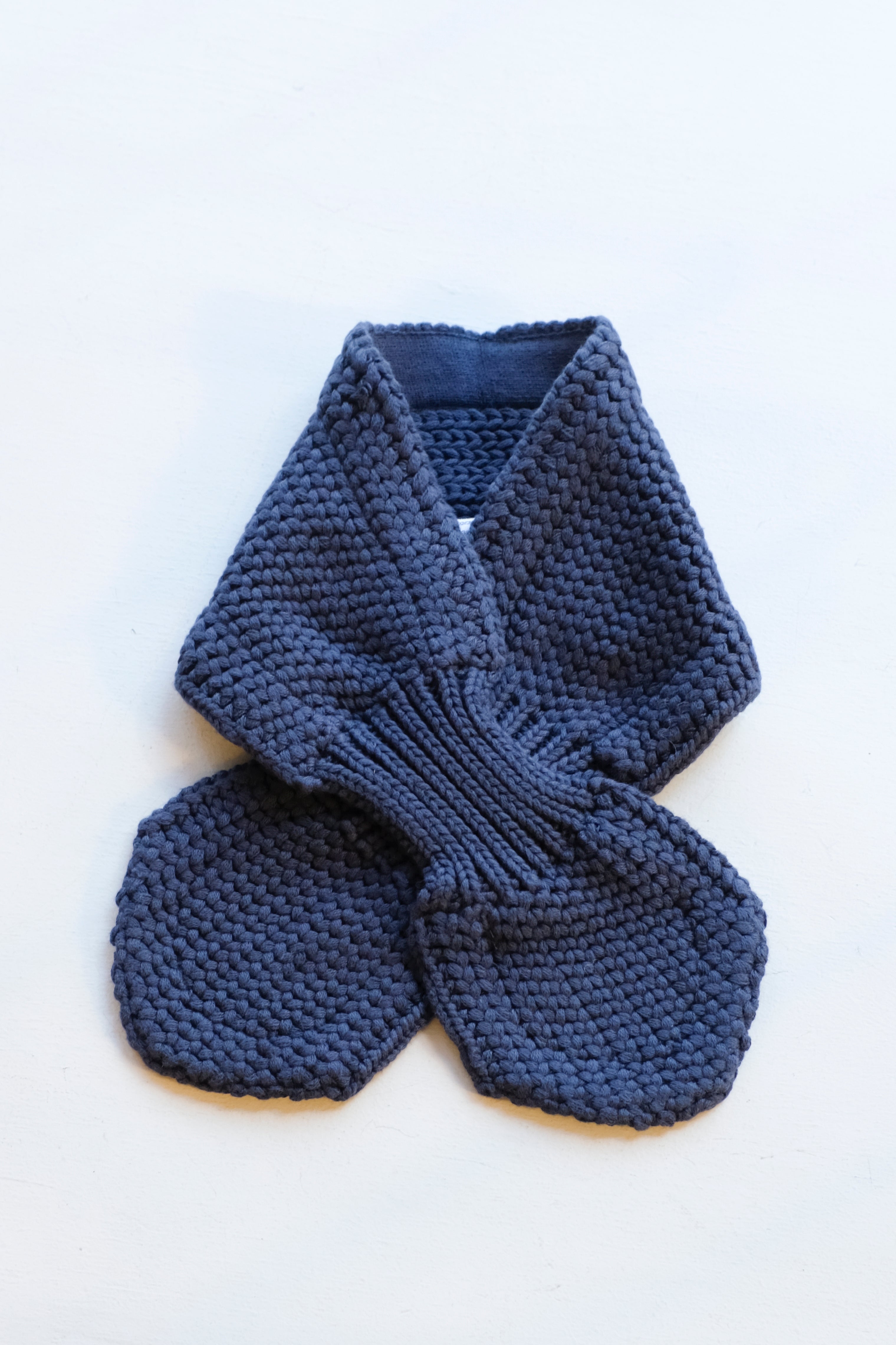 YMC - Slot Wool Scarf - navy