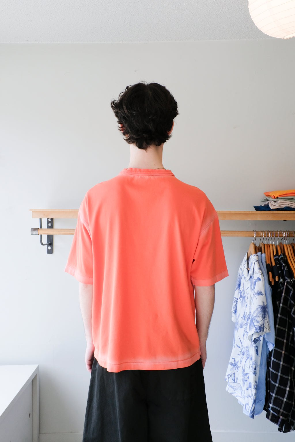 Triple Pocket T-Shirt - Red/Pink