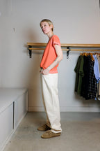 YMC - Day T-Shirt - Red -Side