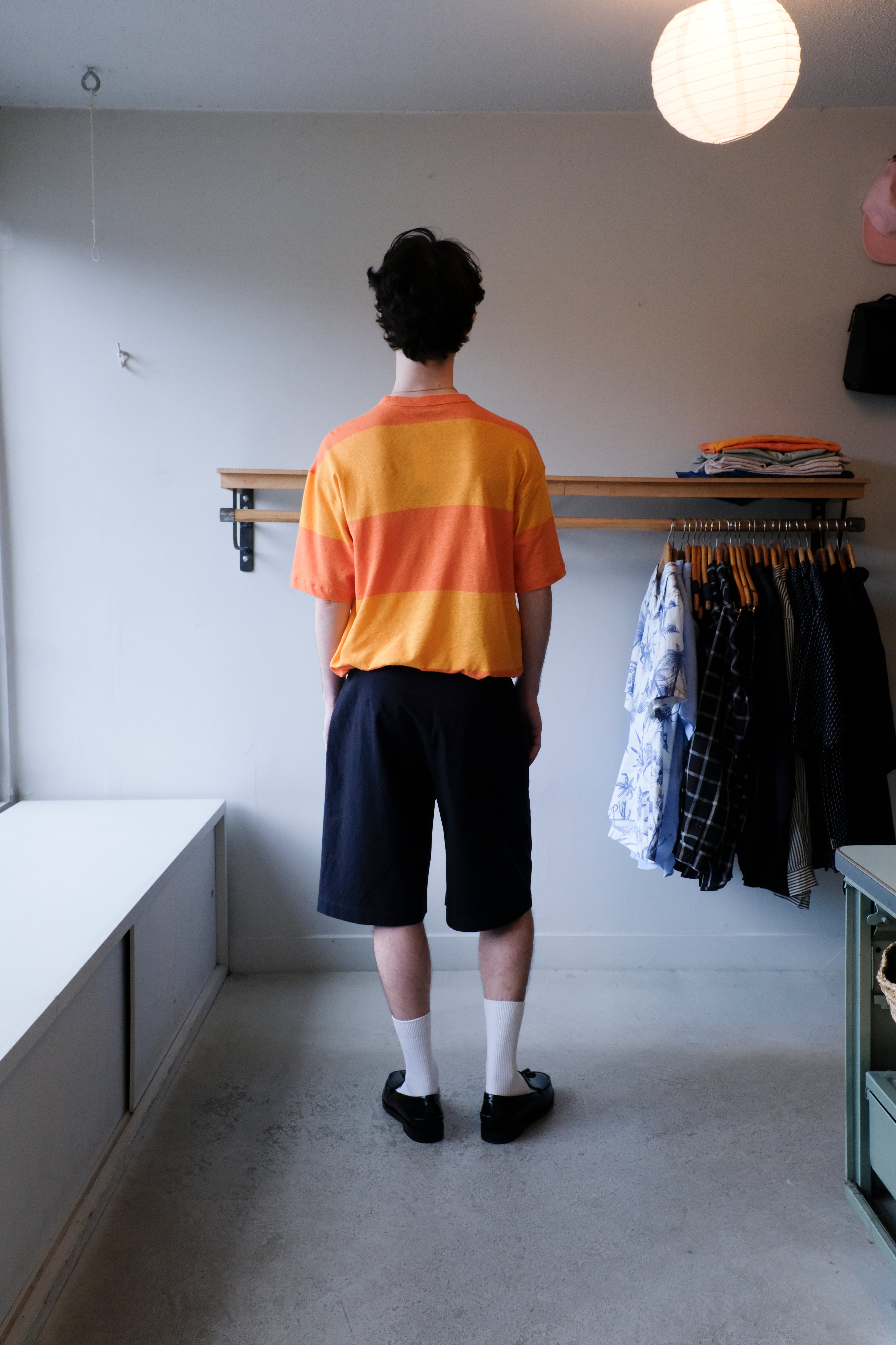 Triple T-Shirt - Orange/Yellow Stripes
