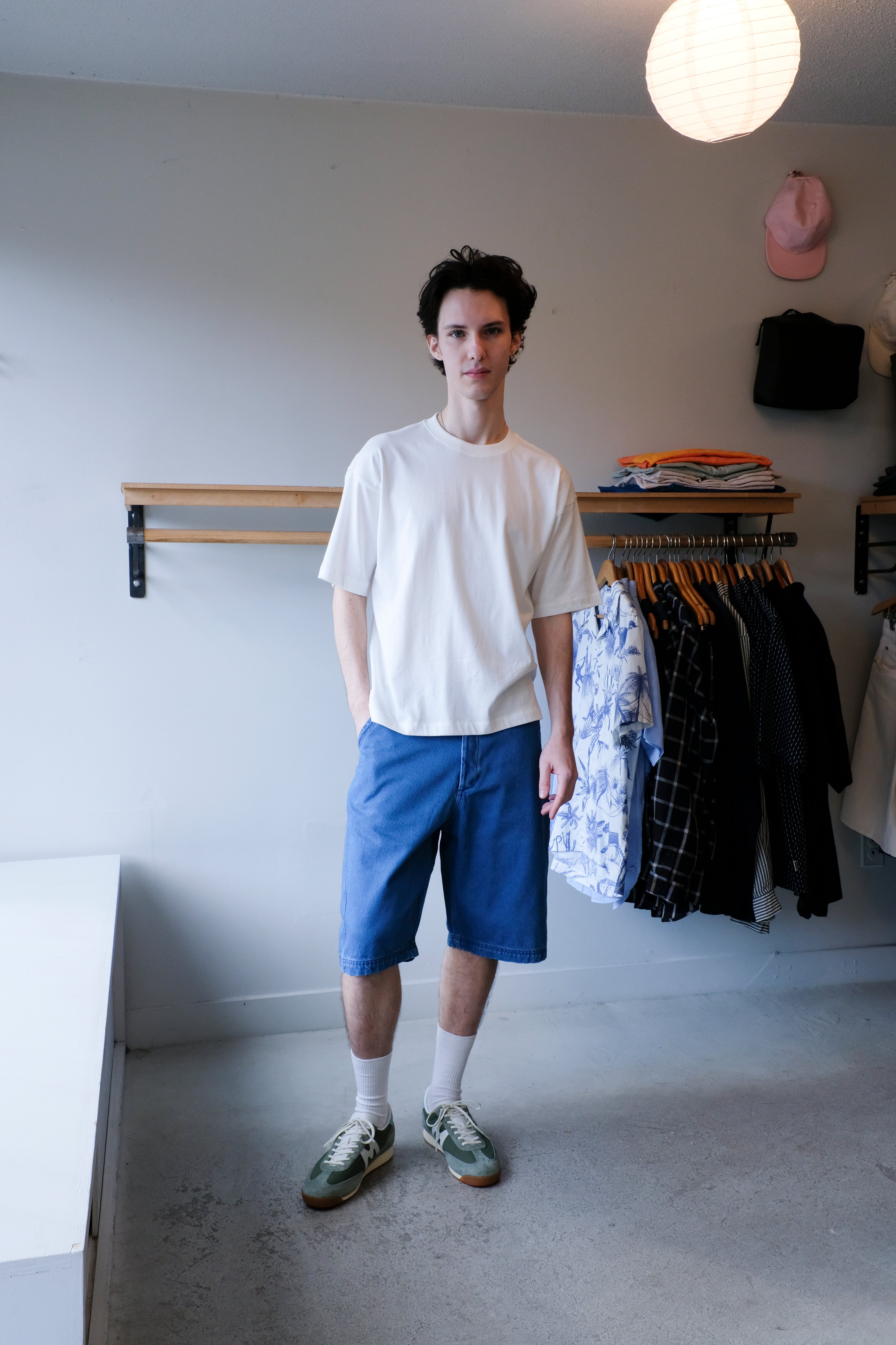 Twisted Short - Indigo Denim