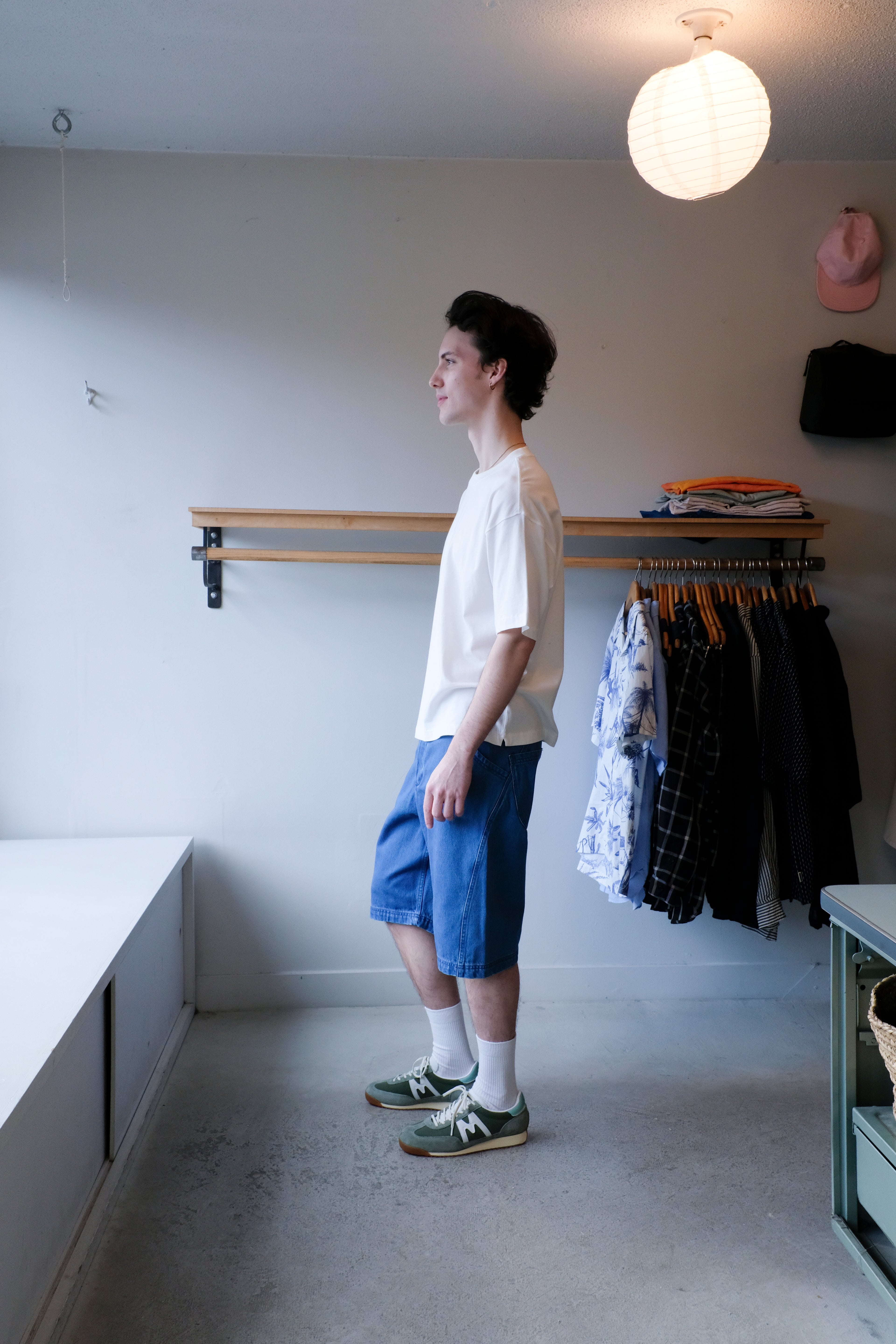 Twisted Short - Indigo Denim