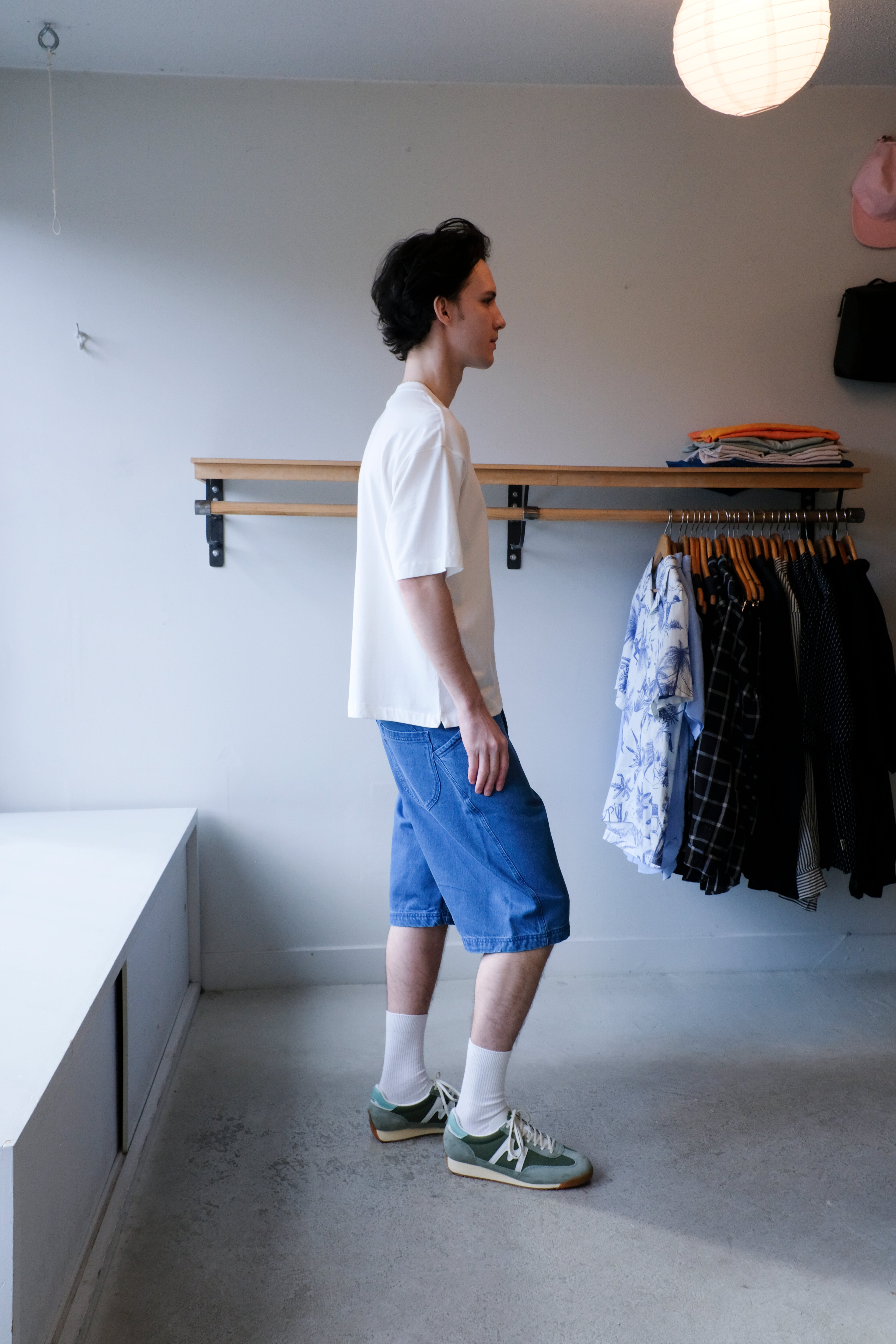 Twisted Short - Indigo Denim