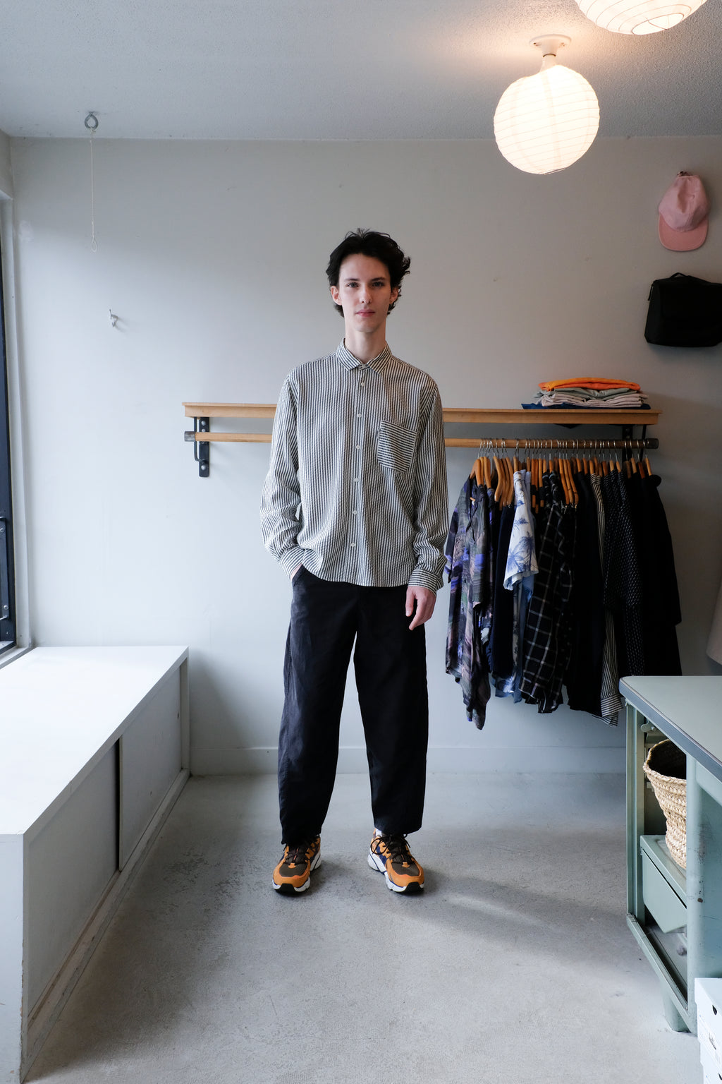 Curtis Shirt - Multi Stripe Seersucker