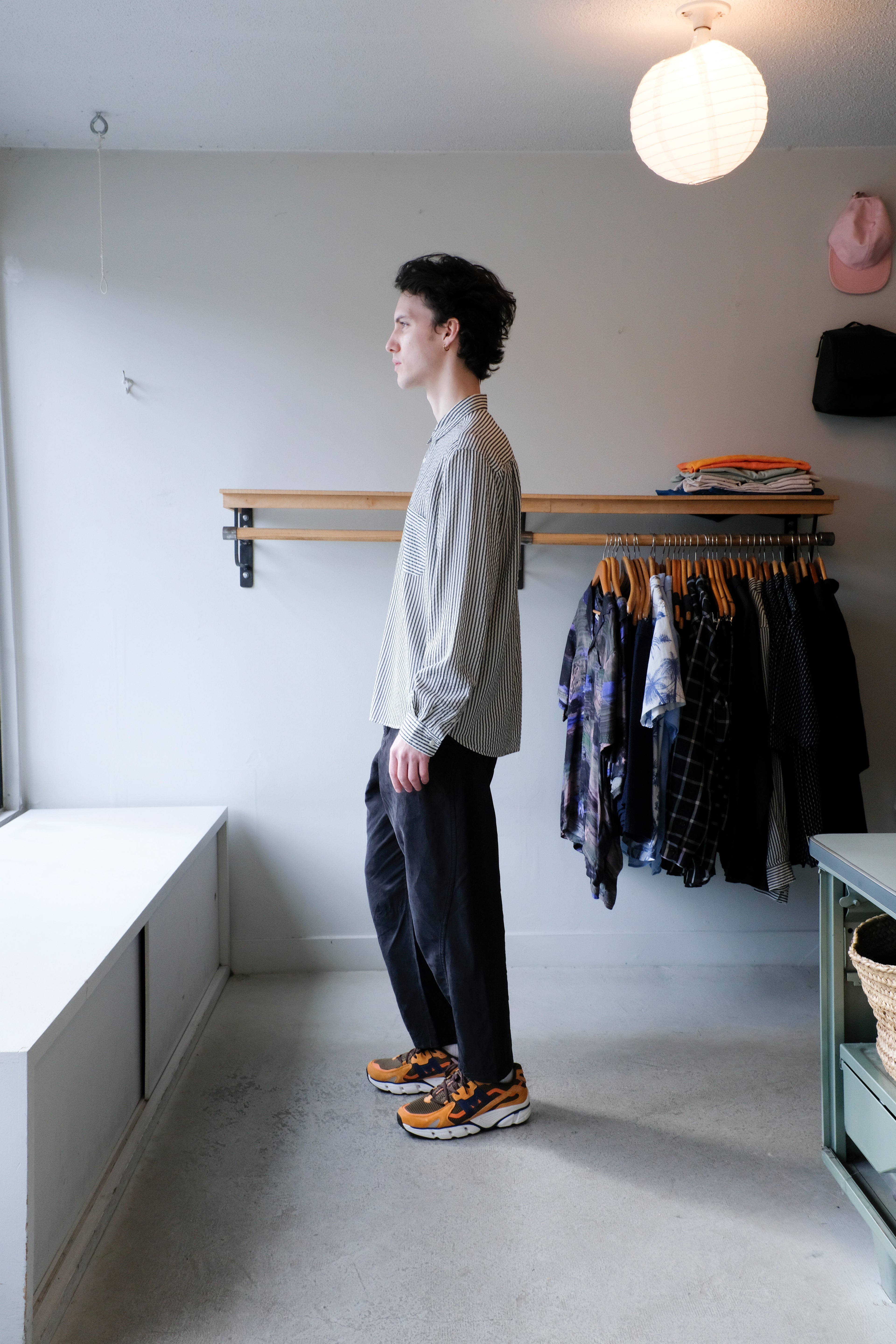 Twisted Seam Trouser - Black