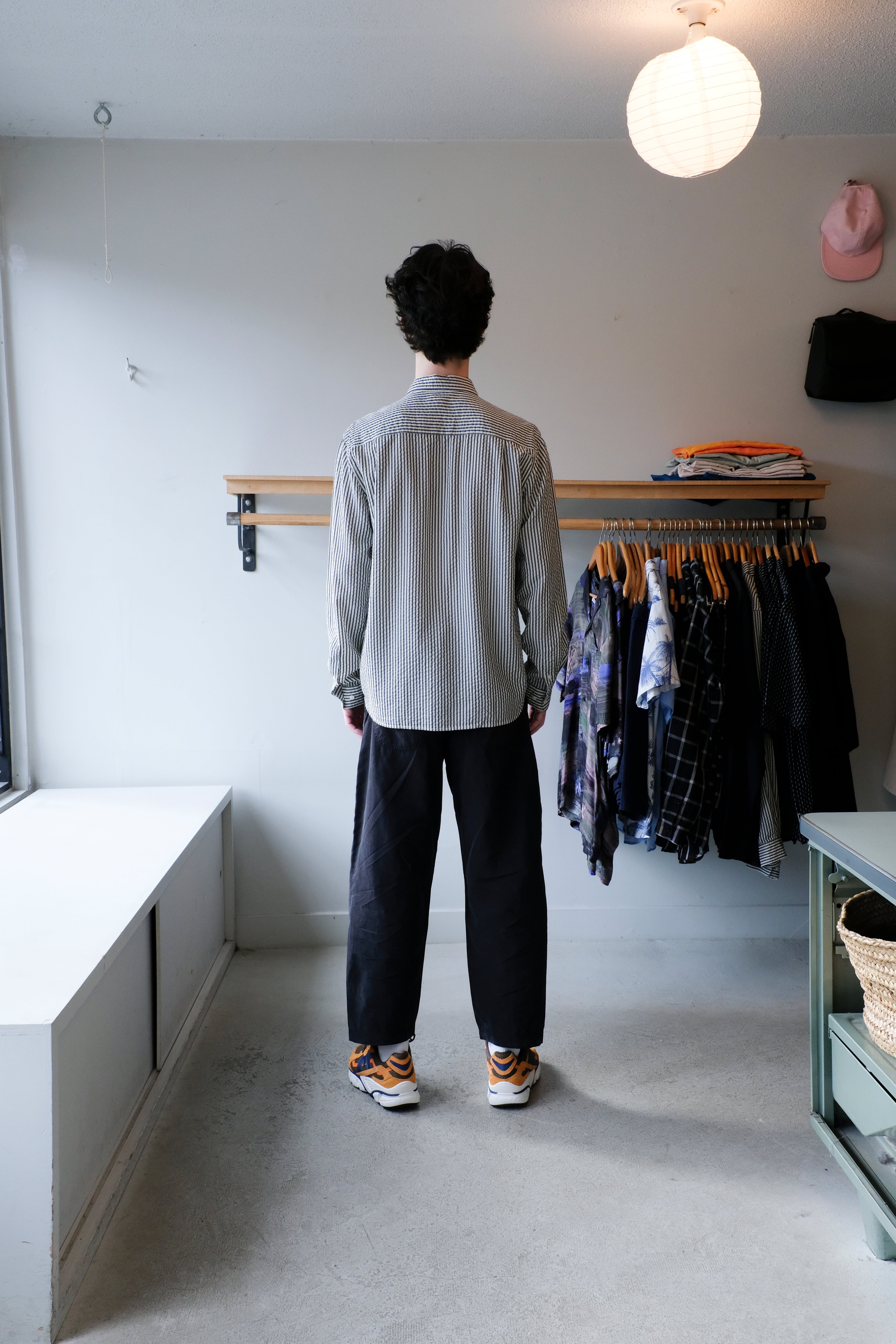 Twisted Seam Trouser - Black