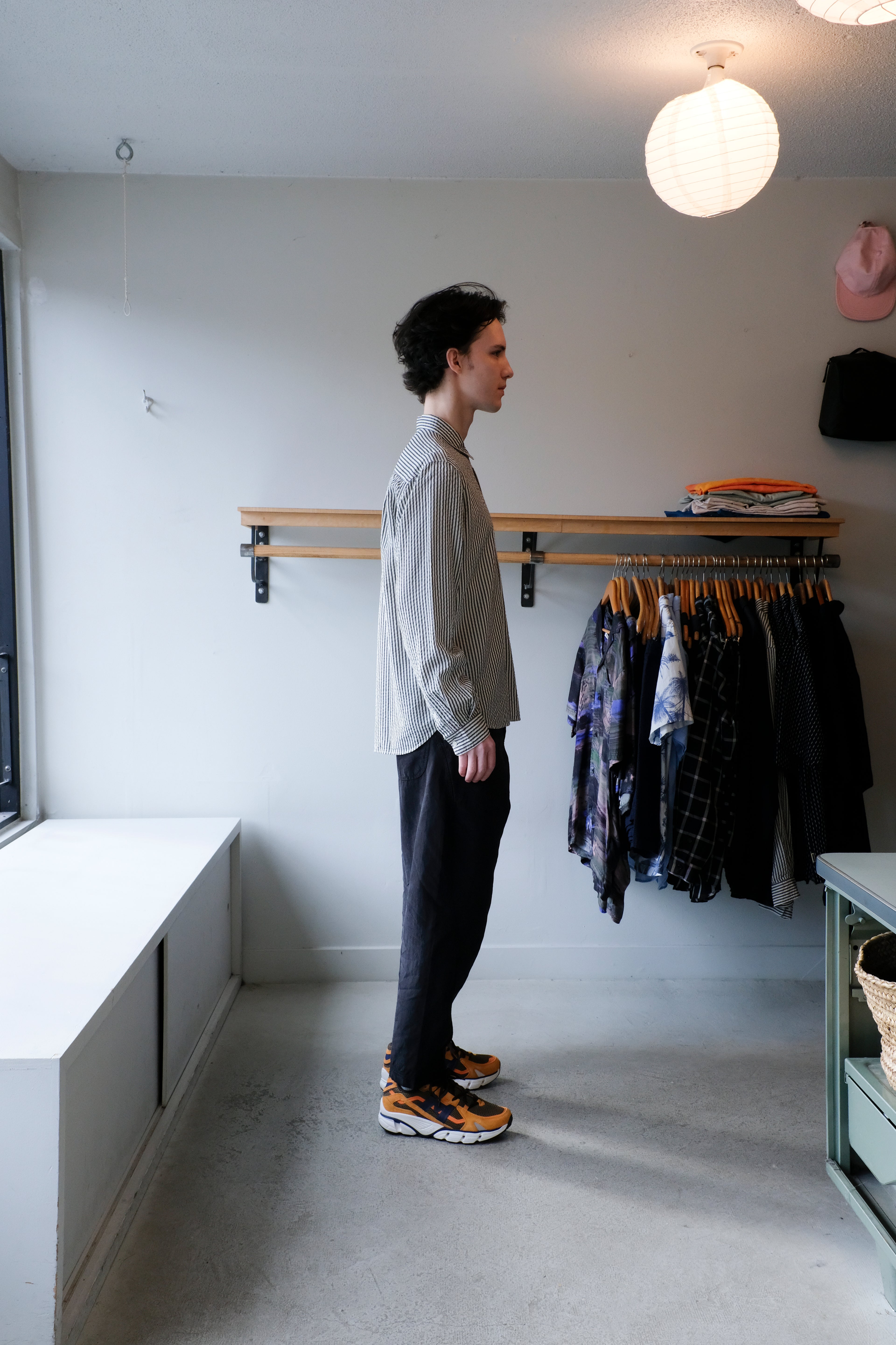 Twisted Seam Trouser - Black