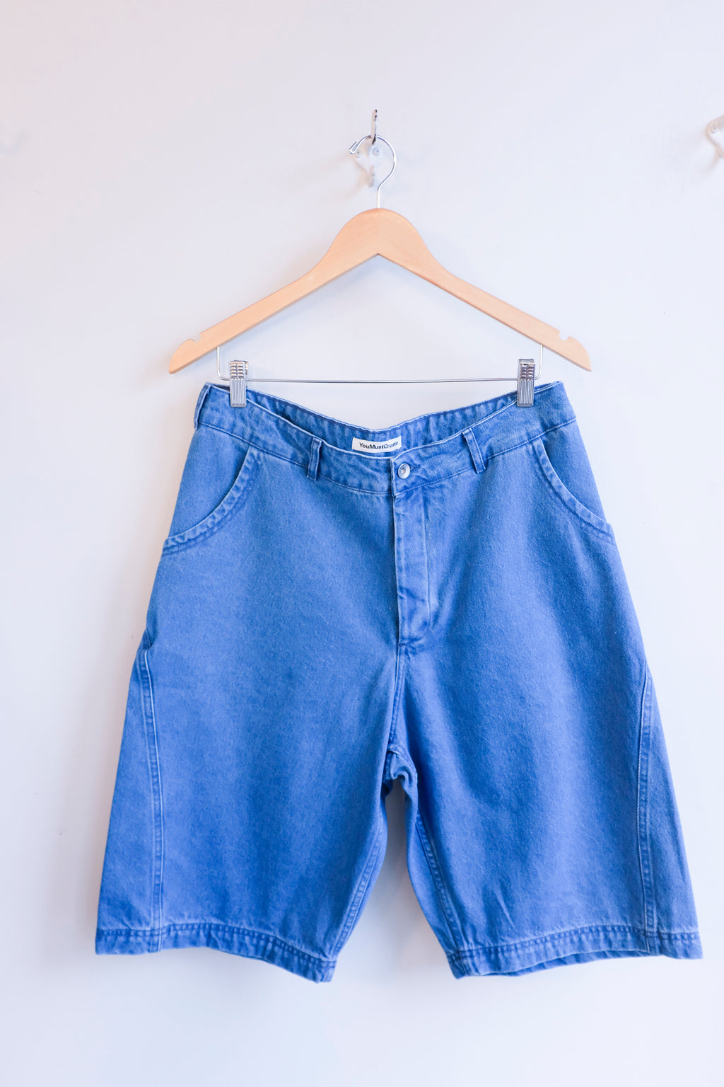 Twisted Short - Indigo Denim