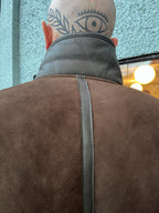 YMC - Brainticket Jacket - Olive Green - collar detail