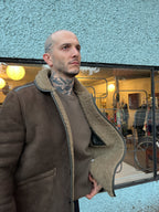 YMC - Brainticket Jacket - Olive Green - inside