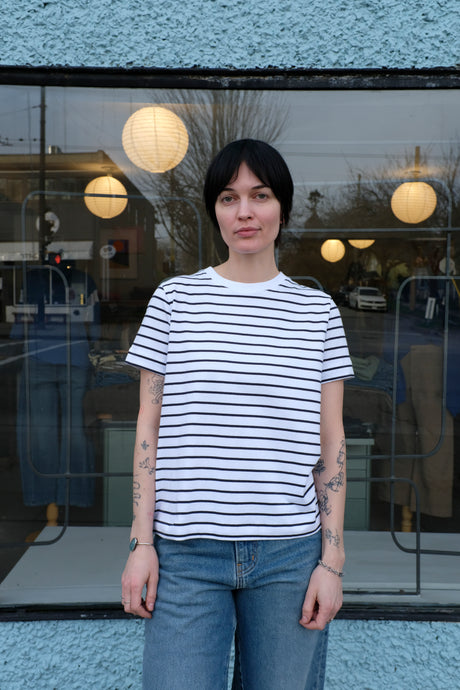 Samsoe Samsoe - Camino T-Shirt - Salute Stripes - front