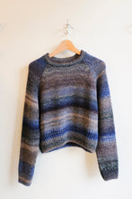 Load image into Gallery viewer, YMC - Cyndy Crew Knit - Blue - flat front
