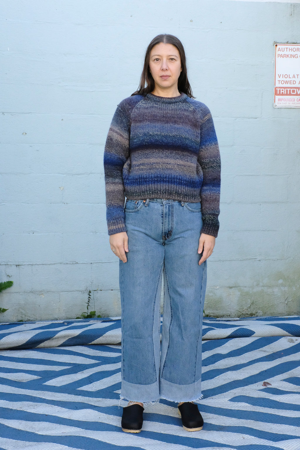 B-sides - Reworked Culotte - Vintage Indigo - front