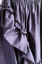 Load image into Gallery viewer, YMC - Draped Skirt - Navy - flat detail

