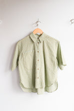 Load image into Gallery viewer, YMC - Eva Shirt - Green - flat front
