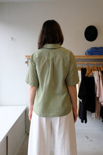 Load image into Gallery viewer, YMC - Eva Shirt - Green - back
