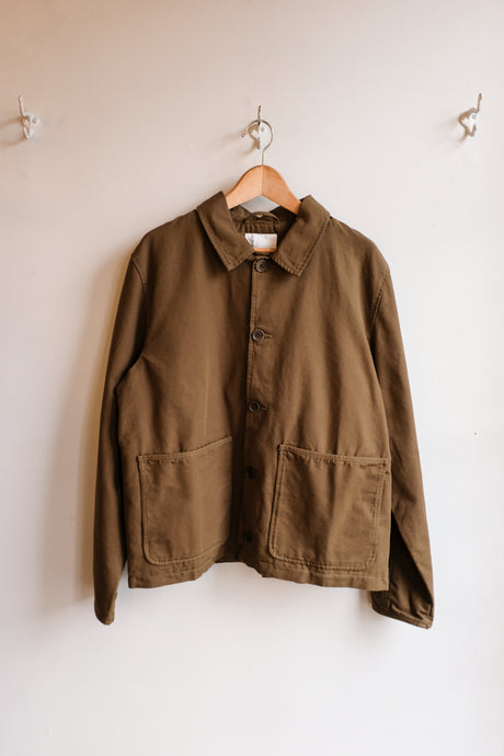 YMC - Groundhog Jacket - Olive - flat front