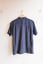 Load image into Gallery viewer, YMC - Malick Shirt - Navy/White Stitch - flat back
