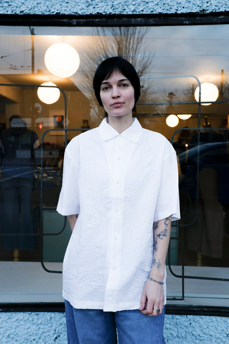 YMC - Sidri Shirt - White - front